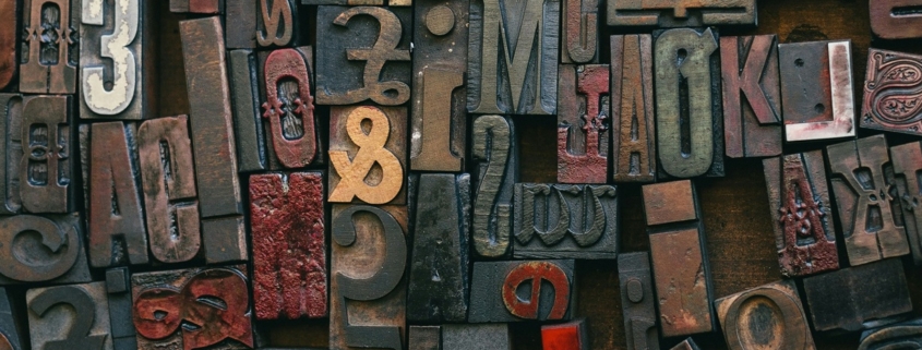 printing press letters