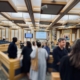 People gather in the Saskatoon City Council Chambers following the August 12, 2026, Governance and Priorities Committee meeting on the City’s Public Art Policy.